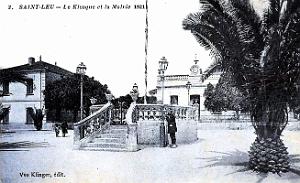 Saint-Leu - Le Kiosque et la Mairie - 1921